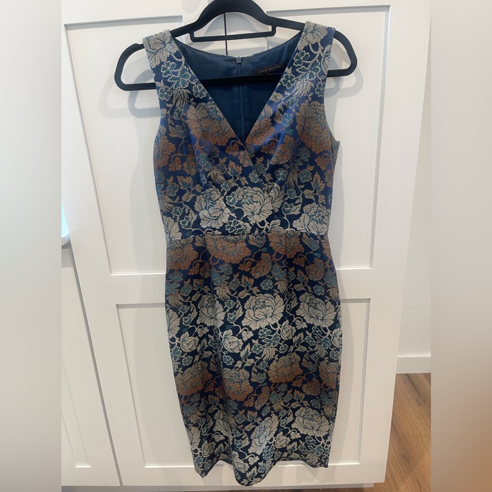 100% Silk David Meister Dress